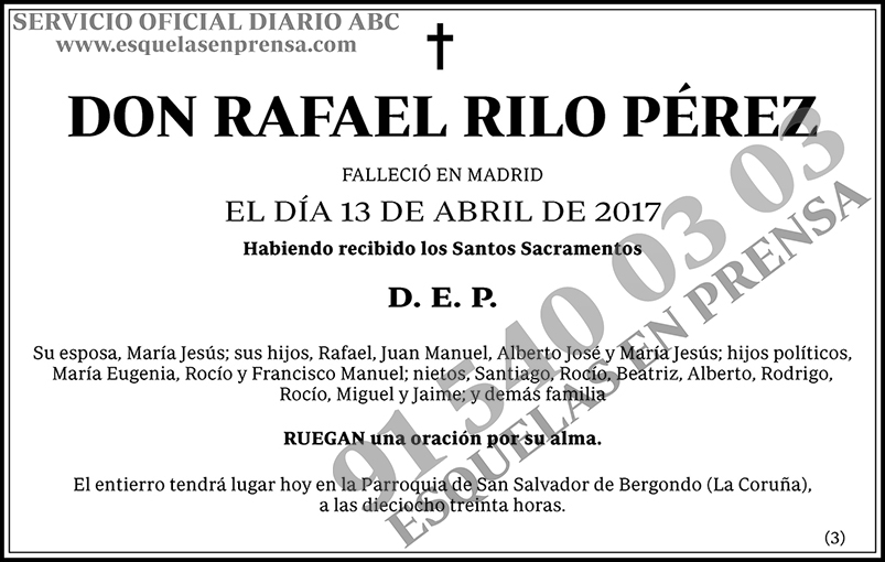 Rafael Rilo Pérez